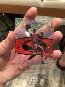 Jordan Starquest AUSome Clarity Gold Sparkle Basketball Card