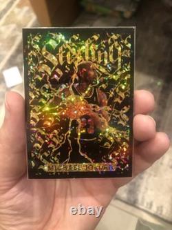 Jordan Sterling Gold Sparkle Basketball Card