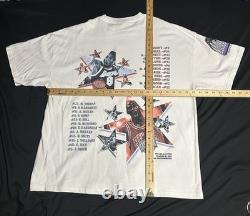 Kobe Bryant Michael Jordan 1998 New York All Star Game Shirt Vintage Style Large