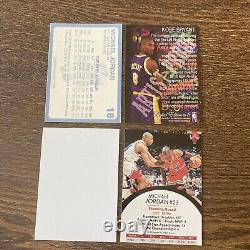 Kobe bryant michael jordan card