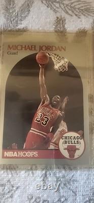 LOT of 2 Rare&Sought After Michael Jordan NBAHOOPS CARDS #5 A CRAZY AMAZIN