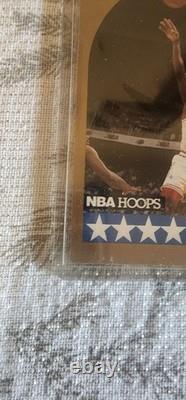 LOT of 2 Rare&Sought After Michael Jordan NBAHOOPS CARDS #5 A CRAZY AMAZIN