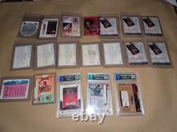 LOT of Michael Jordan Basketball Cards, Die Cuts, Graded, Numbered, LOOK