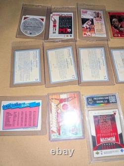 LOT of Michael Jordan Basketball Cards, Die Cuts, Graded, Numbered, LOOK