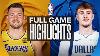 Lakers At Mavericks Full Game Highlights January 24 2026