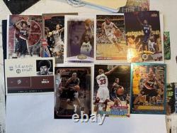 Large Basketball Card Lot Kobe Bryant LeBron James Michael Jordan Shaq & More