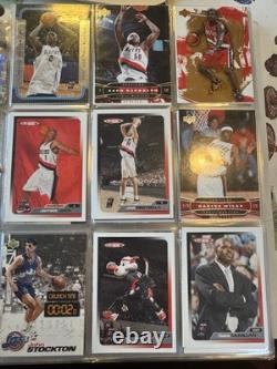 Large Basketball Card Lot Kobe Bryant LeBron James Michael Jordan Shaq & More
