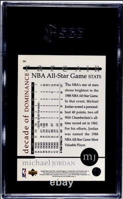 Lot Of (4)High Grade Michael Jordan Cards All SGC Graded 1990 Fleer #26, UD Etc