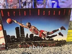 Lot of 2 Costacos 4x6 Promos 1992 Repeatabulls + Michael Jordan Aerial Assault