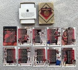 Lot of 3- 1995-'99 Upper Deck MICHAEL JORDAN CARD SETS- 1 Unopened