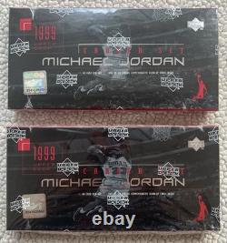 Lot of 3- 1995-'99 Upper Deck MICHAEL JORDAN CARD SETS- 1 Unopened