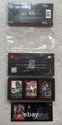 Lot of 3- 1995-'99 Upper Deck MICHAEL JORDAN CARD SETS- 1 Unopened