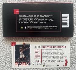 Lot of 3- 1995-'99 Upper Deck MICHAEL JORDAN CARD SETS- 1 Unopened
