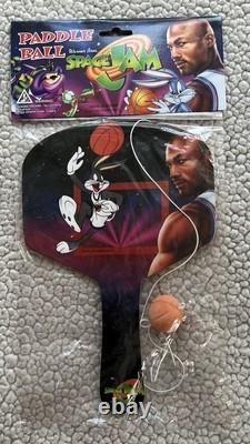 Lot of 9- Rare Space Jam MICHAEL JORDAN Collectibles- New Old Stock / Unopened