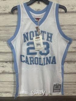M&N Authentic Michael Jordan 1983-84 University Of North Carolina UNC Jersey L