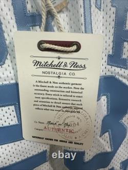 M&N Authentic Michael Jordan 1983-84 University Of North Carolina UNC Jersey L