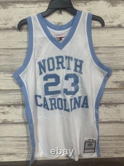 M&N Authentic Michael Jordan 1983-84 University Of North Carolina UNC Jersey L