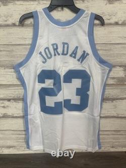 M&N Authentic Michael Jordan 1983-84 University Of North Carolina UNC Jersey L