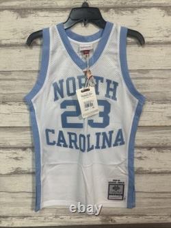 M&N Authentic Michael Jordan 1983-84 University Of North Carolina UNC Jersey S