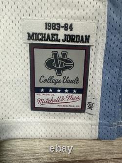 M&N Authentic Michael Jordan 1983-84 University Of North Carolina UNC Jersey S