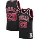 M&N Michael Jordan Chicago Bulls 1997/98 HWC Authentic Jersey Black Sz XL