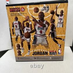 MEDICOM TOY MAFEX No. 132 Michael Jordan 1992 TEAM USA NEW