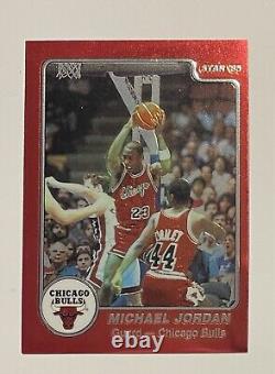 MICHAEL JORDAN 1985 STAR ROOKIE 101 REPRINT 24 of 50 1996 Stadium Club Finest