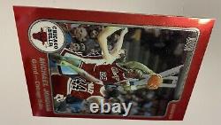 MICHAEL JORDAN 1985 STAR ROOKIE 101 REPRINT 24 of 50 1996 Stadium Club Finest