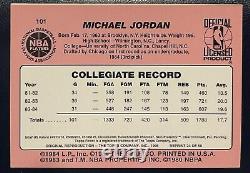 MICHAEL JORDAN 1985 STAR ROOKIE 101 REPRINT 24 of 50 1996 Stadium Club Finest