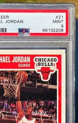 MICHAEL JORDAN 1989 FLEER #21 NBA Basketball Card PSA GRADED MINT Christmas Gift