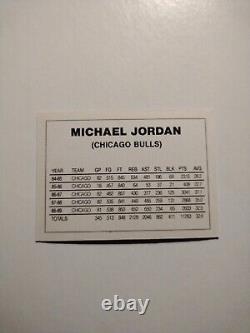 MICHAEL JORDAN 1989 STAR CO. DUNKING THE BASKETBALL CARD. Estate Sale Find