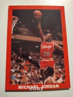 MICHAEL JORDAN 1989 STAR CO. DUNKING THE BASKETBALL CARD. Estate Sale Find