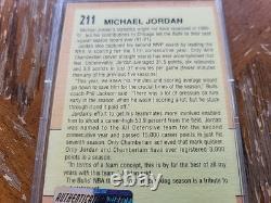 MICHAEL JORDAN 1991 Fleer All-Star Team #211 (HAND-SIGNED AUTOGRAPH) WithCOA (AD)