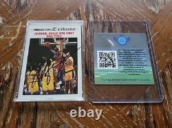 MICHAEL JORDAN 1991 NBA Hoops Finals #542 (HAND-SIGNED AUTOGRAPH) WithCOA (TSA)