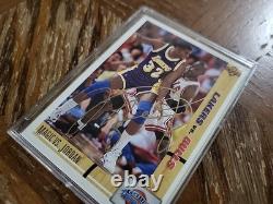 MICHAEL JORDAN 1991 Upper Deck Classic Confrontation #34 HAND-SIGNED AUTO WithCOA