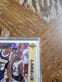 MICHAEL JORDAN 1991 Upper Deck Classic Confrontation #34 HAND-SIGNED AUTO WithCOA