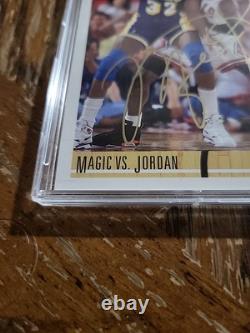 MICHAEL JORDAN 1991 Upper Deck Classic Confrontation #34 HAND-SIGNED AUTO WithCOA