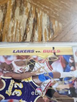 MICHAEL JORDAN 1991 Upper Deck Classic Confrontation #34 HAND-SIGNED AUTO WithCOA