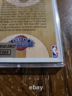 MICHAEL JORDAN 1991 Upper Deck Classic Confrontation #34 HAND-SIGNED AUTO WithCOA