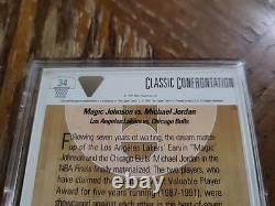 MICHAEL JORDAN 1991 Upper Deck Classic Confrontation #34 HAND-SIGNED AUTO WithCOA