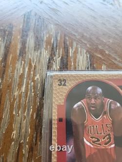 MICHAEL JORDAN 1992-93 Fleer Basketball #32 (HAND-SIGNED AUTOGRAPH) WithCOA (TSA)