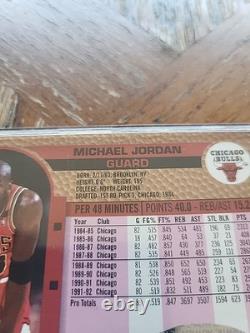 MICHAEL JORDAN 1992-93 Fleer Basketball #32 (HAND-SIGNED AUTOGRAPH) WithCOA (TSA)