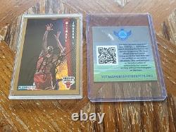 MICHAEL JORDAN 1992-93 Fleer Basketball #32 (HAND-SIGNED AUTOGRAPH) WithCOA (TSA)