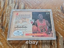 MICHAEL JORDAN 1992-93 Fleer Slam Dunk #273 HAND-SIGNED AUTO WithCOA VS Autographs