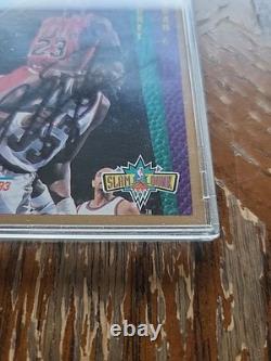 MICHAEL JORDAN 1992-93 Fleer Slam Dunk #273 HAND-SIGNED AUTO WithCOA VS Autographs