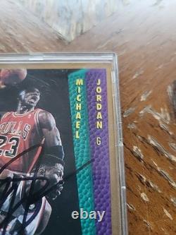 MICHAEL JORDAN 1992-93 Fleer Slam Dunk #273 HAND-SIGNED AUTO WithCOA VS Autographs