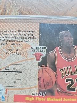 MICHAEL JORDAN 1992-93 Fleer Slam Dunk #273 HAND-SIGNED AUTO WithCOA VS Autographs