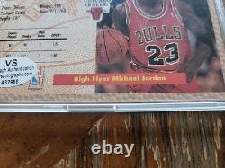 MICHAEL JORDAN 1992-93 Fleer Slam Dunk #273 HAND-SIGNED AUTO WithCOA VS Autographs