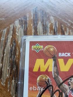 MICHAEL JORDAN 1992-93 U. D. Back To Back MVP #67 (HAND-SIGNED AUTO) WithCOA (TSA)