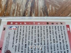 MICHAEL JORDAN 1992-93 U. D. Back To Back MVP #67 (HAND-SIGNED AUTO) WithCOA (TSA)